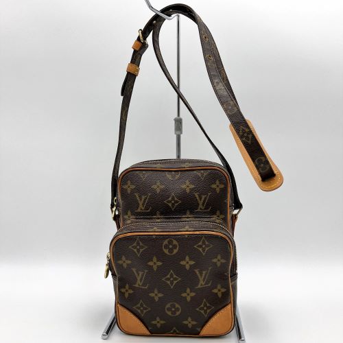 LOUIS VUITTON ルイ・ヴィトン アマゾン モノグラム ショルダーバッグ ブラウン Z15