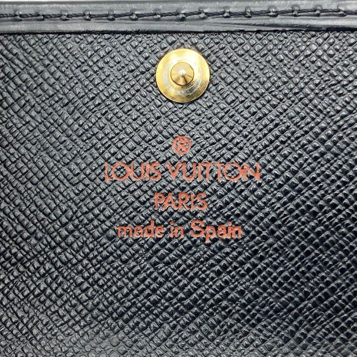 LV/ヴィトン M63822/ミュルティクレ4  エピ  ノワール 4連キーケース キーホルダー 鍵4本 ブラック レザー