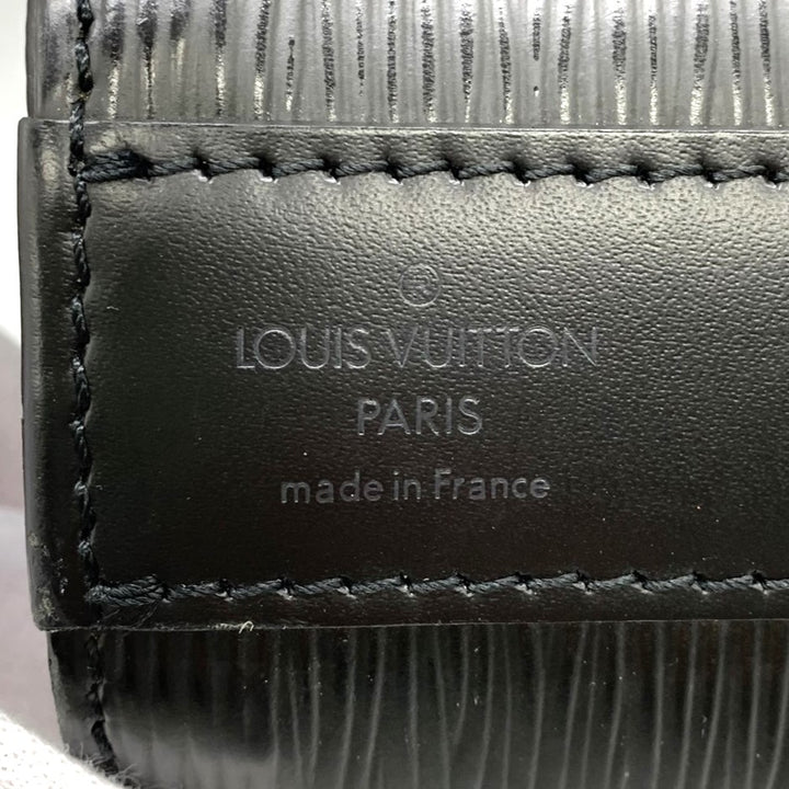 LOUIS VUITTON ルイ・ヴィトン サック・デポールPM ショルダーバッグ エピレザー ブラック Z13