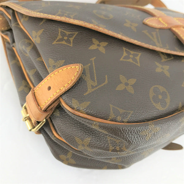 ★LV/ヴィトン M42256/ソミュール30 ショルダーバッグ モノグラム